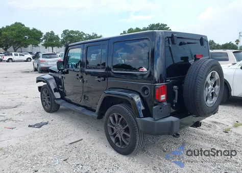 2017 Jeep Wrangler Unlimited Sahara 4X4 из США, поврежденный, VIN 1C4BJWEG6HL725479